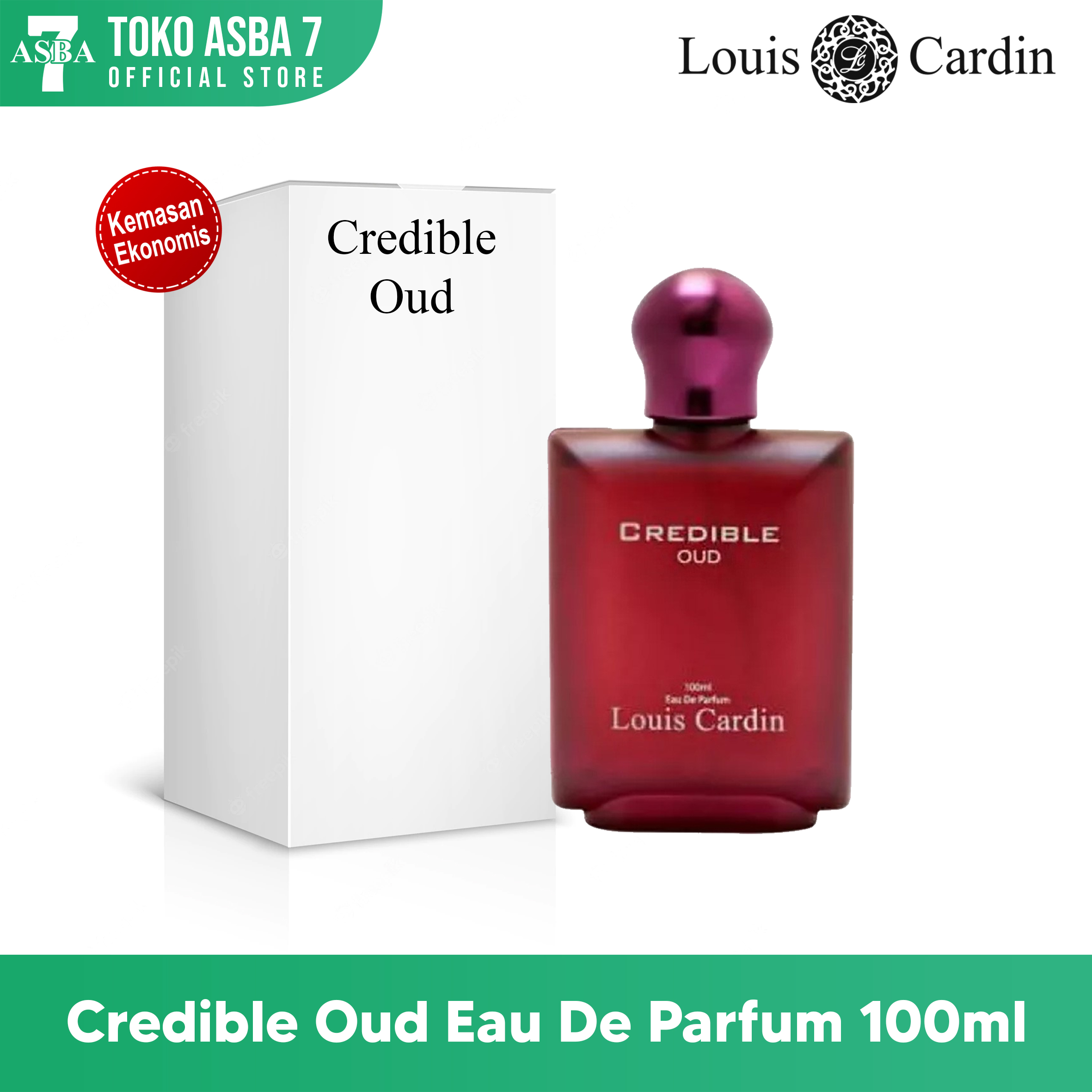Louis Cardin Credible Oud EDP 100ml