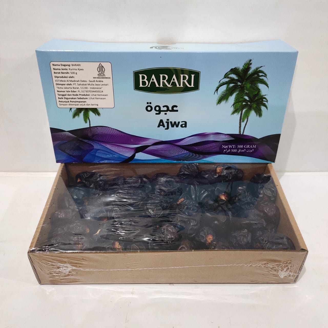 KURMA BARARI AJWA 500GR (1)