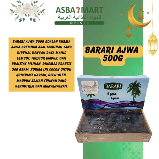 KURMA BARARI AJWA 500GR