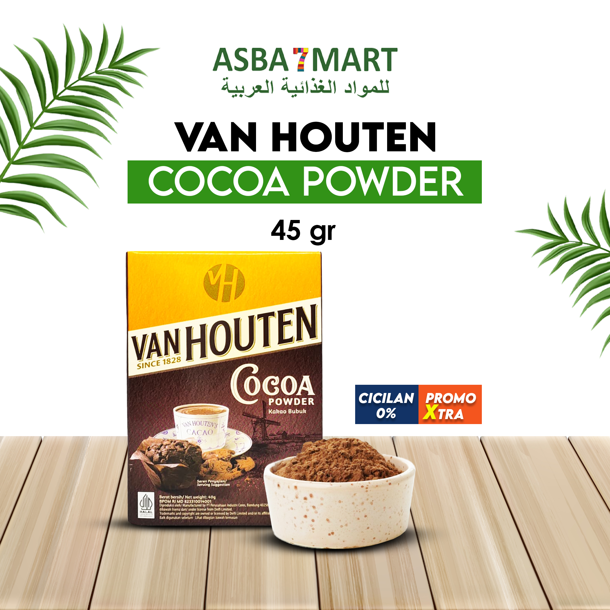 VAN HOUTEN POWDER 45 GR