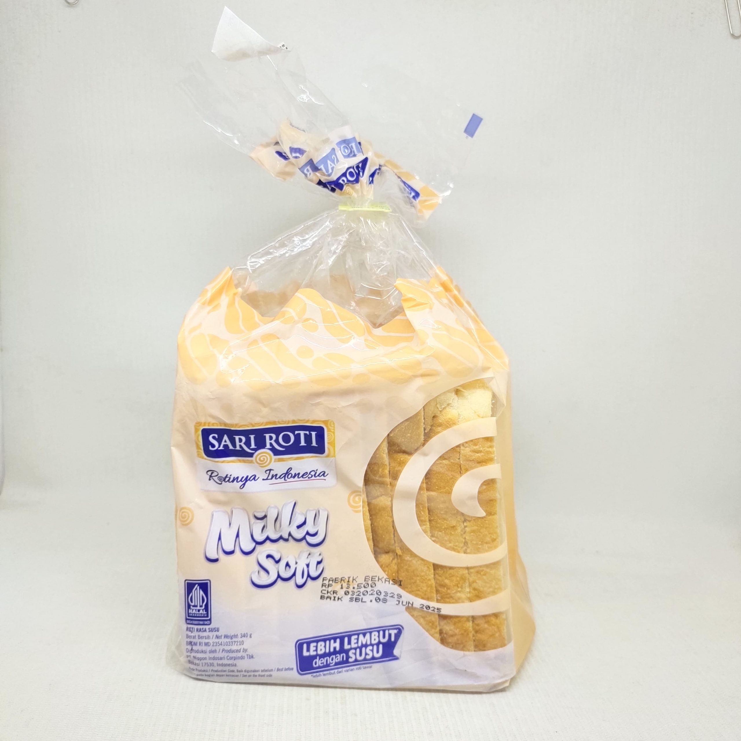 SARI ROTI TAWAR MILKY SOFT 340GR – Asba Jaya Berkah