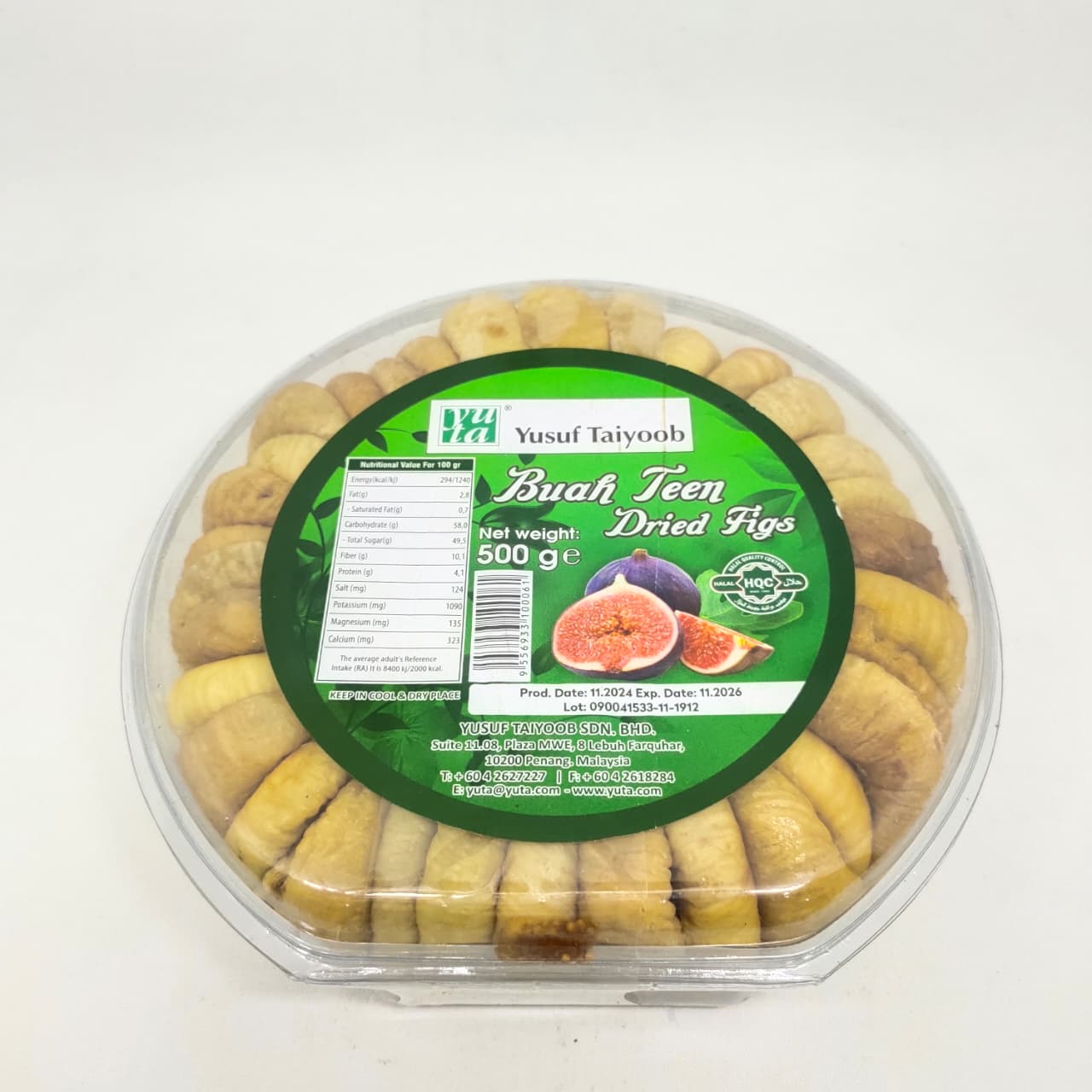YUSUF TAIYOOB BUAH TEEN DRIED FIGS 500GR (1)