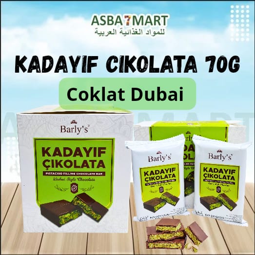 Kadayif cikolata coklat Dubai 70g 1