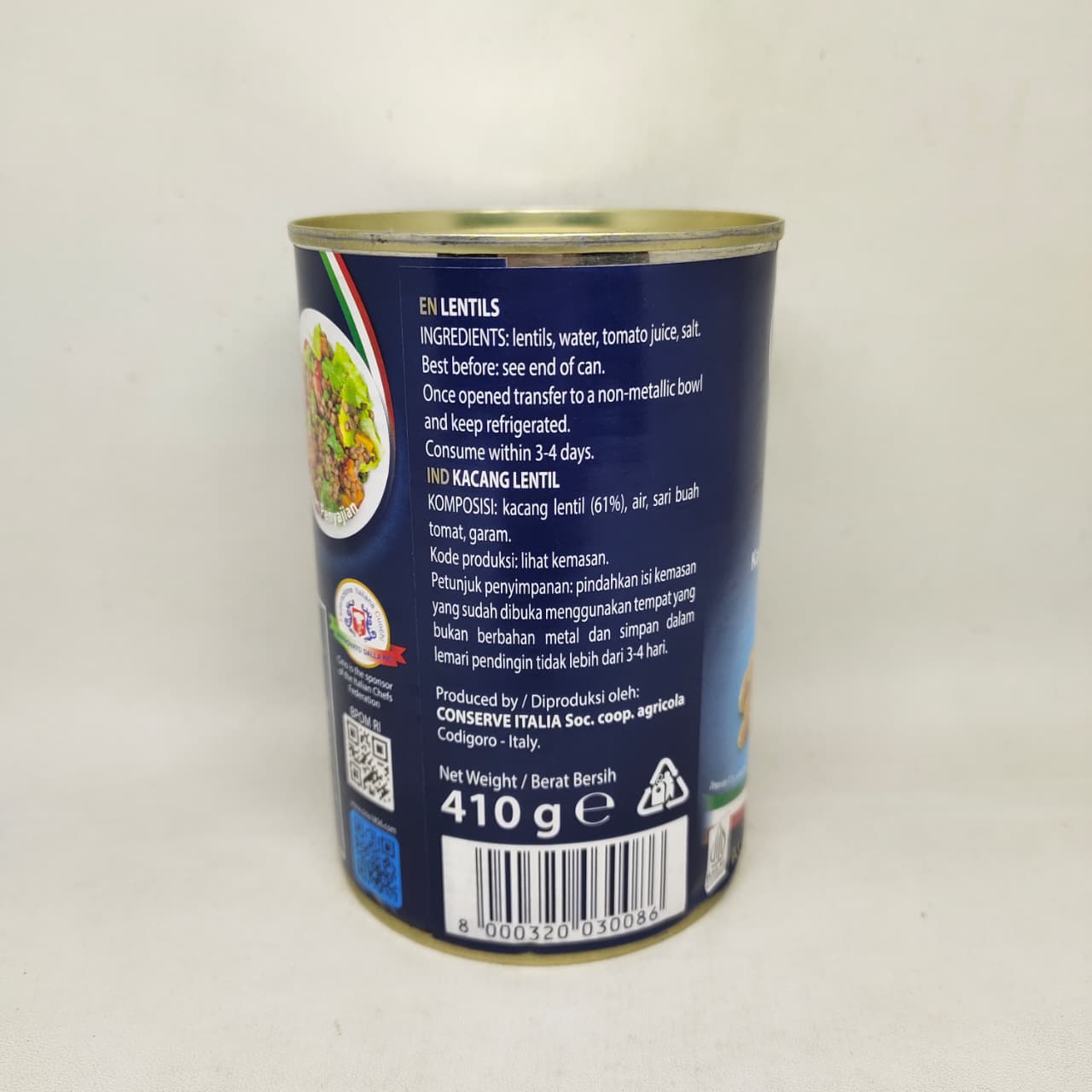 CIRIO LENTICCHIE LENTILS 410GR (3)