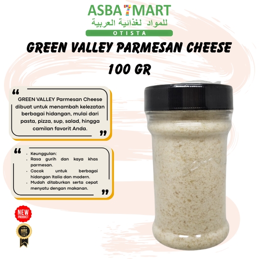 GREEN VALLEY PARMESAN CHEESE 100 GR EDIT